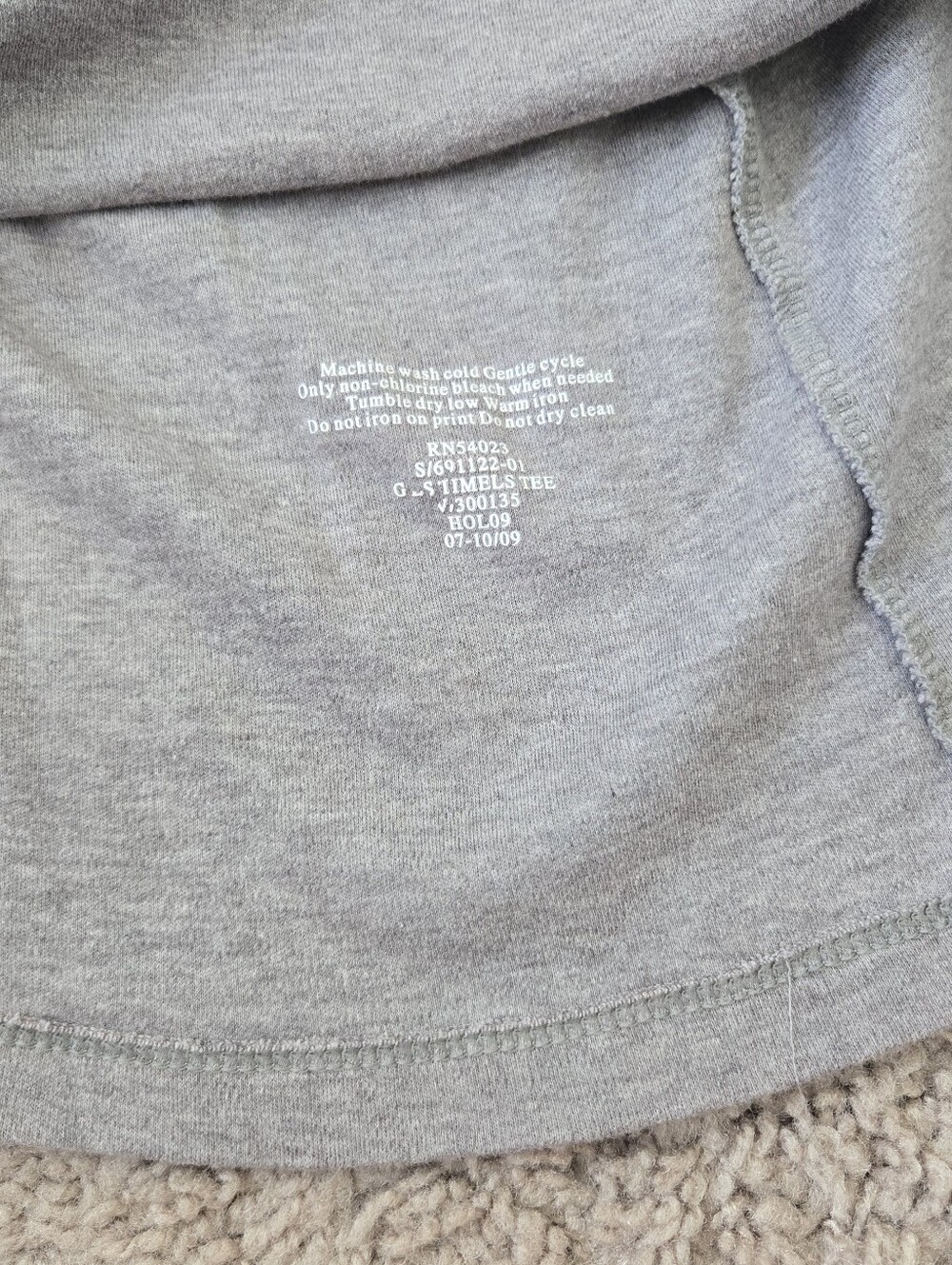 Banana Republic Womens Long Sleeve T-Shirt Size Medium Pima Cotton Crew Neck - Picture 13 of 14